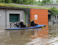 Hochwasser in Halle